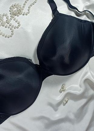 95h / 100g 🖤 базовий чорний бюстгальтер marks & spencer без кісточок  ⚠️нюанс