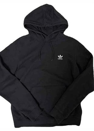 Толстовка чорна adidas.