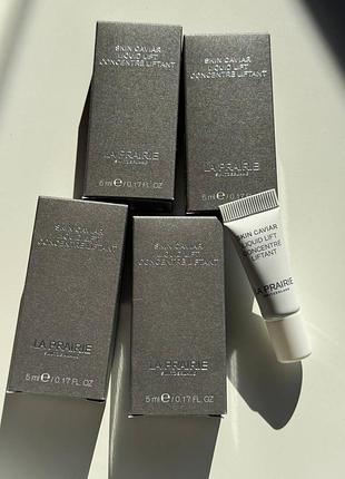 Ліфтинг-сироватка для обличчя та шиї la prairie skin caviar liquid lift міні по 5мл
