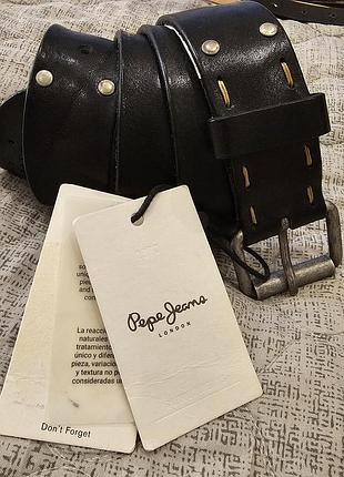 Фирменный ремень pepe jeans новый с биркой.