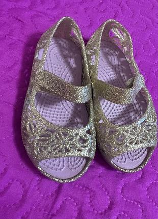 Crocs крокси мильниці isabella блискучі крокси