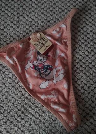 Трусики tabitha underwear, розмір free (універсальний), з принтом дональда дака
