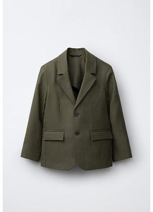 Зелений шкільний піджак zara, шкільна форма
