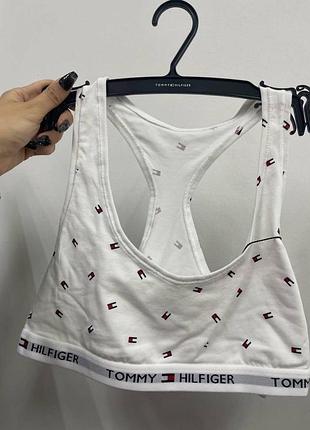 Безкоштовно до покупки , жіночий хлопковий топ tommy hilfiger