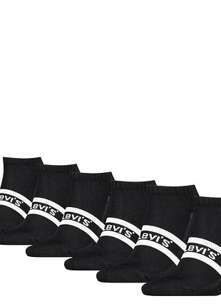 Набір коротких шкарпеток levi's 6 пар