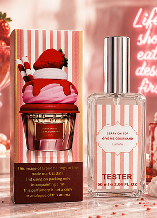 Парфум унісекс lattafa perfumes berry on top 60мл