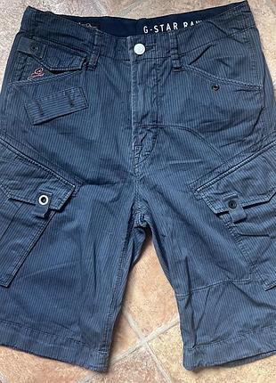 Мужские карго шорты g-star raw fb rovic belt loose size 30
