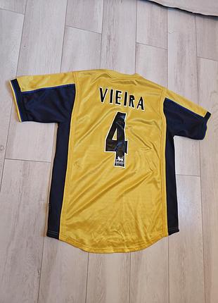 Vieira arsenal nike футболка джерси