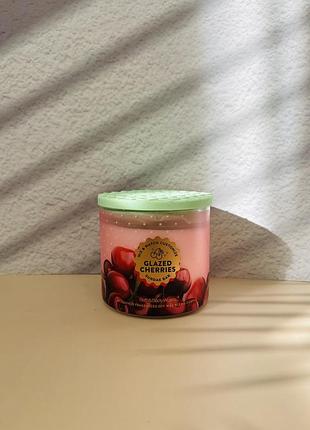 Свічка парфумована cherry glazed bath and body works