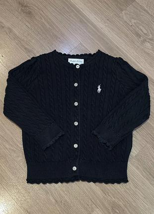 Кофта кардіган ralph lauren на 24міс, 92см