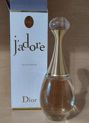 Christian dior j'adore eau de parfum 75 ml 2007 рік