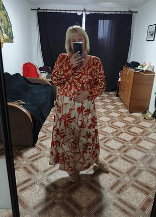 Платье батал платья длинное платье женское сарафан платье.