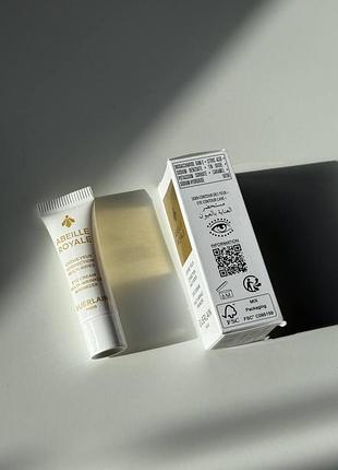 Крем для шкіри навколо очей guerlain abeille royale multi-wrinkle minimizer eye cream міні по 3мл