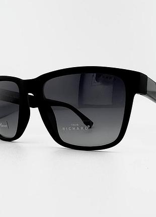 Чоловічі сонцезахисні окуляри thom richard tr9024 col.102-g7  polarized з поляризацією, чорні градієнт