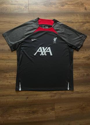 Оригинальная тренировочная футболка nike xl-xxl liverpool fc 2023/24 2xl спортивная тренировочная джерси новые коллекции идеал футболка