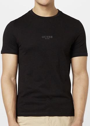 Чоловіча оригінальна футболка guess (slim fit), розмір l