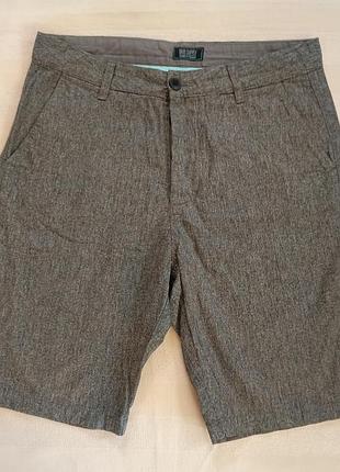 Стильні чоловічі сірі шорти h&m divided (розмір 30 / s-m)