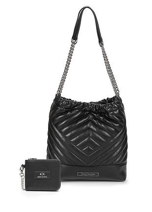 Жіночий набір armani exchange сумка та гаманець