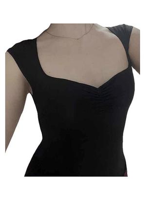 Боді чорне zara.