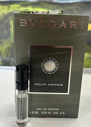 Оригинальный пробник bvlgari pour homme eau de parfum