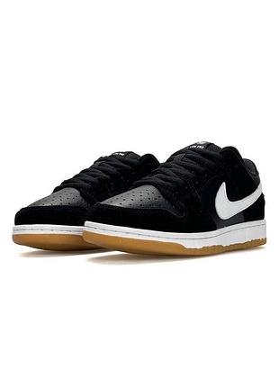 Nike sb dunk low pro black white