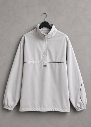 Umbro анорак вітровка оверсайз спортивна куртка half zip