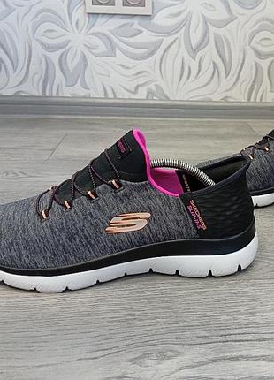 Оригінальні кросівки skechers slip-ins
