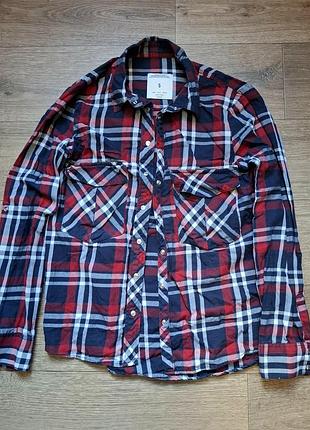 Сорочка zara, бавовна (на кнопках