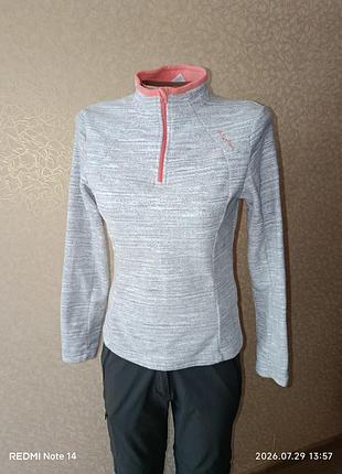 Флисовая кофта quechua forclaz 50 от decathlon, р.xs