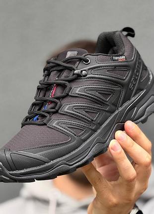 Термо кроссовки salomon speed cross pro gore-tex thinsulate
