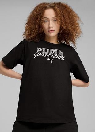 Жіноча футболка оверсайз puma (оригінал)