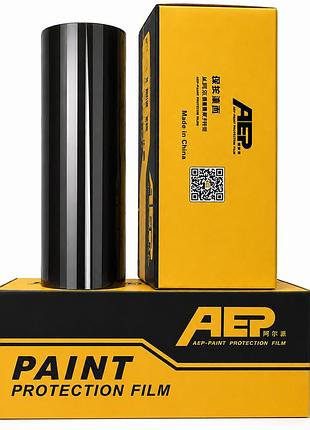 Пленка гидрофобная для фар автомобиля трh (гибридная) medium black (0,3м*15м) vlt-28%