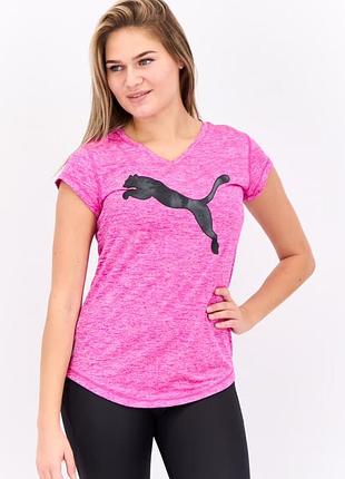 Яскрава оригінальна футболка для занять спортом puma