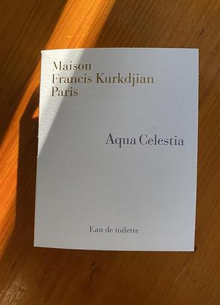 Парфуми ниша aqua celestia maison francis kurkdjian  , super nova gritti, no. 4 apres l'amour thomas kosmala