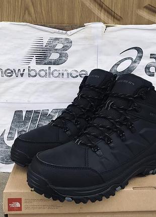 Черевики трекінгові skechers daggett gore-tex water repellent шкіряні lowa