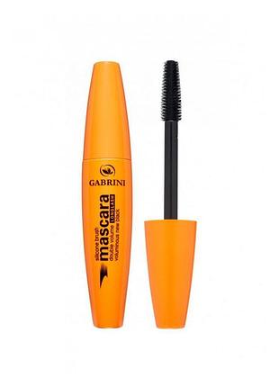 Удлиняющая тушь для ресниц gabrini long lash, 12 мл (liv593602)