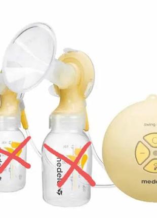 Двойной электронный молокоотсос medela swing maxi + calma