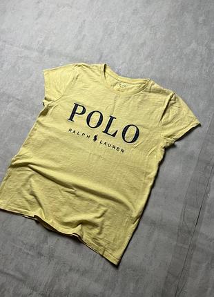 Женская футболка polo ralph lauren   состояние идеальное  размер с  замеры  длина-63 груди-47 длина рукава от плеча-14  цена-200грн