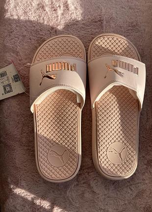 Жіночі оригінальні шльопанці puma cool cat slides, розмір 40.5 (26 см). нові