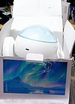 Светодиодный проектор звездного неба и северного сияния borealis / aurora (fantasy aurora star light projector) с встроенной bluetooth-колонкой