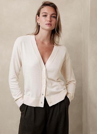 Жіночий легкий светр, кардиган banana republic forever cardigan
