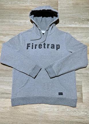 Чоловіче сіре худі firetrap, розмір м.