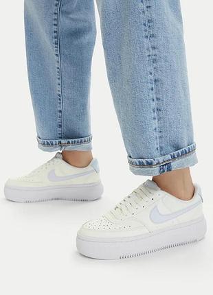 Nike снікерcи court vision alta dz5394 білий