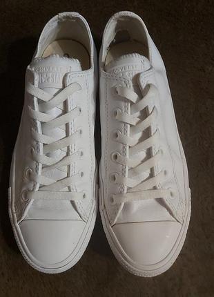 Кеди натуральна шкіра від converse all star оригінал. розмір по бірці 40.