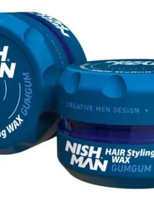 Помада для укладки nishman hair styling pomade 01 gum gum 100 мл