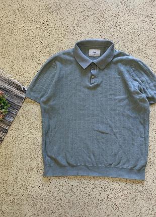 Folk knitted old money cotton polo shirt футболка олд мані фолк оригінал вʼязка чоловіча футболка luxury