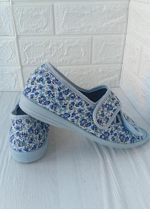 Ортопедические тапочки cosyfeet milly р. 39.5 (25.5 см) на широкую ногу, отеки.