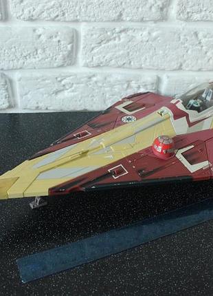 Игрушка-зорелит jedi starfighter оби-вана кеноби от hasbro