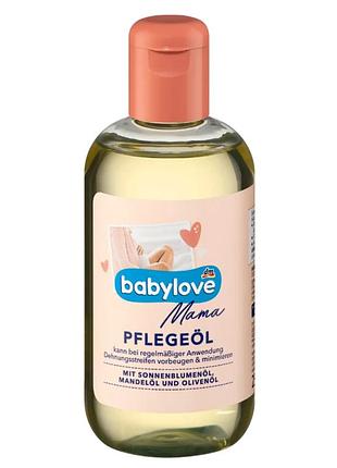Масло для тела babylove mama для беременных с миндальным маслом, 250 мл