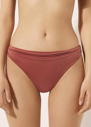 Плавки calzedonia satin brazilian бразилиано